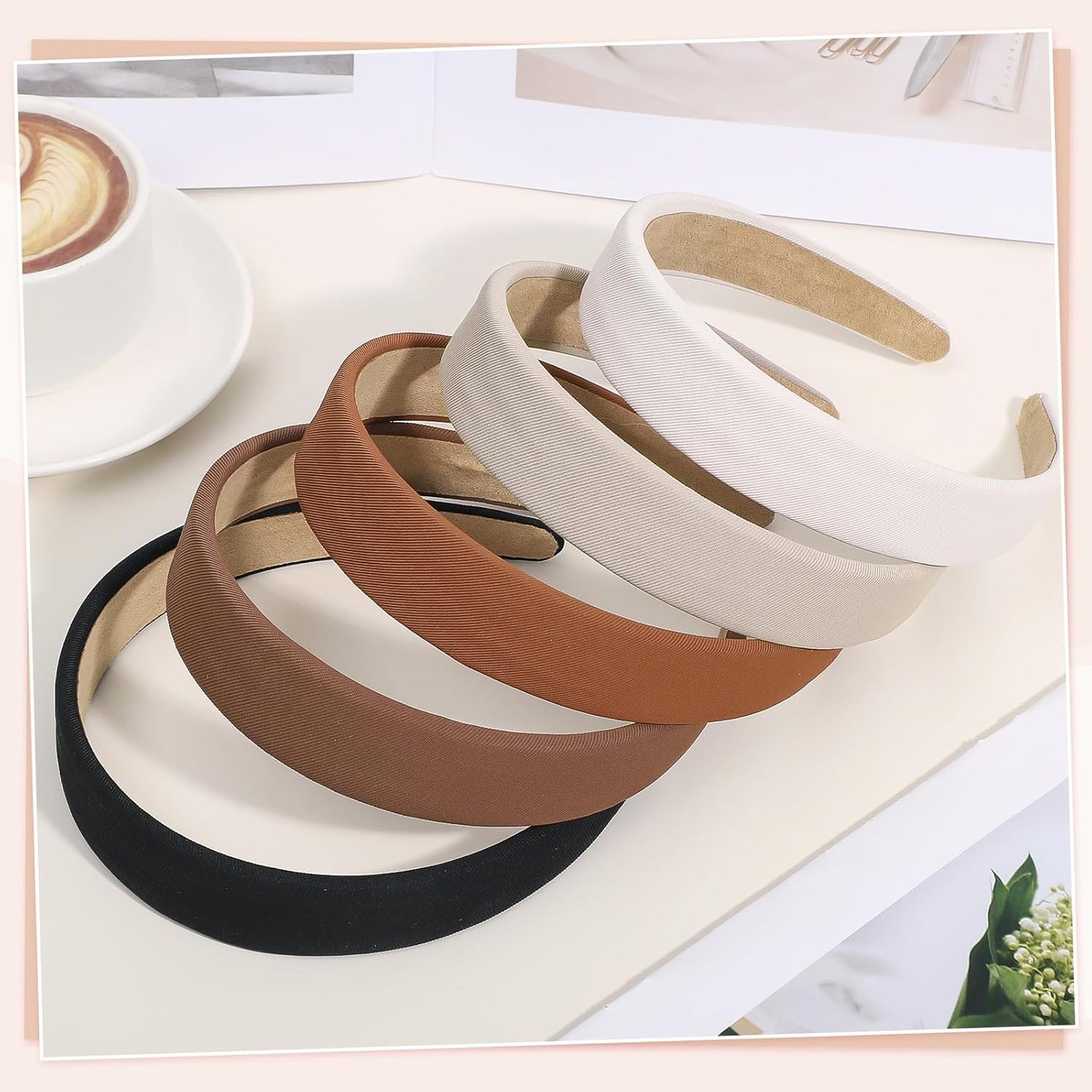 Wide Headband Trendy Non Slip Head Bands