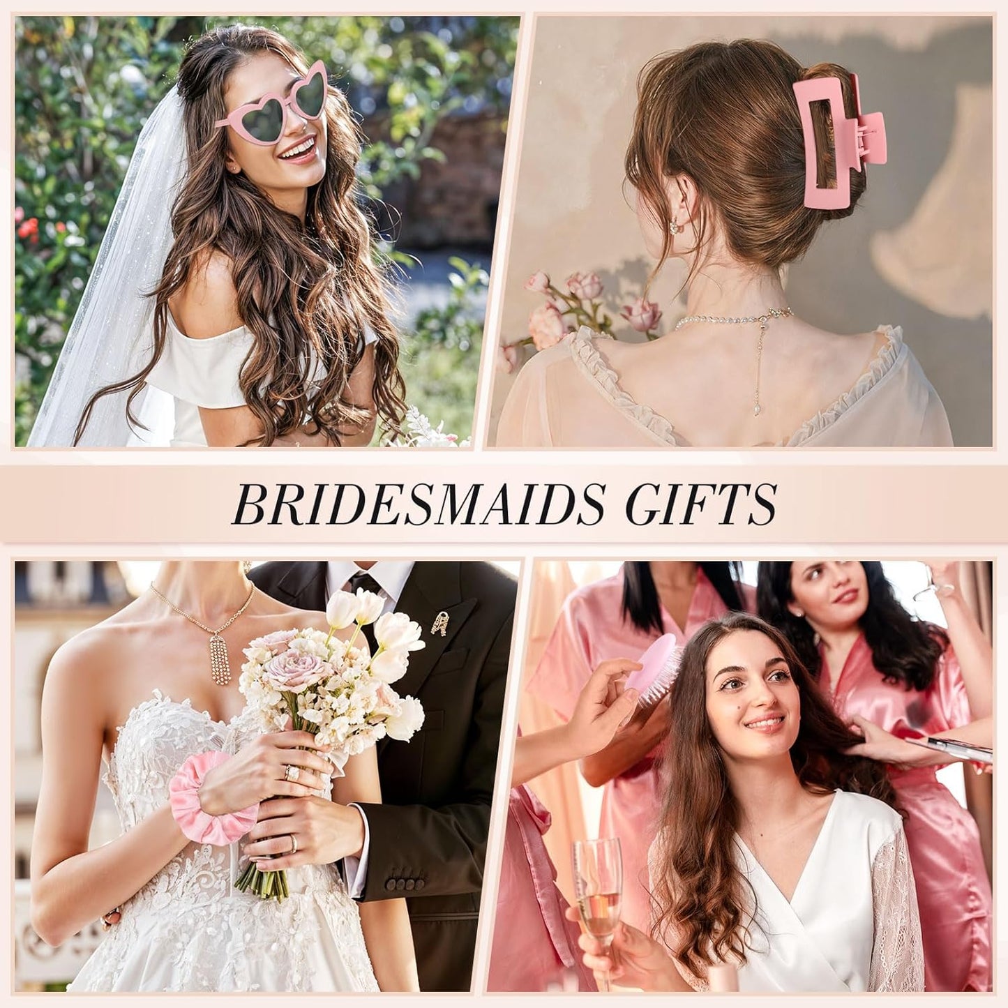 Bridesmaid Proposal Gifts Bridesmaid Hair Claws