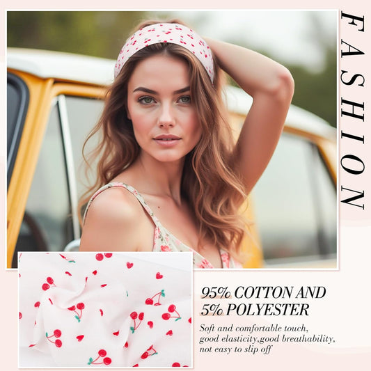 obeoby Floral Headbands for Women