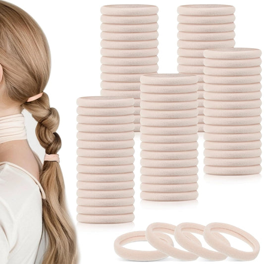 100PCS Blonde Hair Ties
